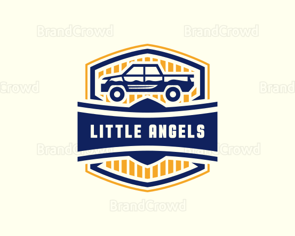 Delivery Pickup Truck Logo