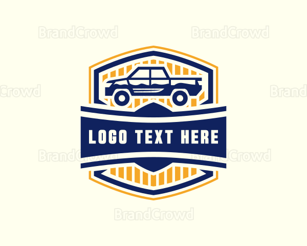 Delivery Pickup Truck Logo