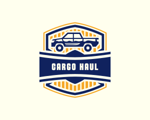 Delivery Pickup Truck  logo design