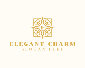 Elegant Floral Garden logo design