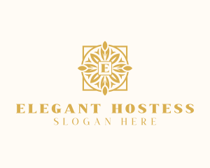 Elegant Floral Garden logo design