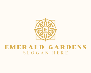 Elegant Floral Garden logo design