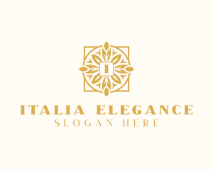 Elegant Floral Garden logo design