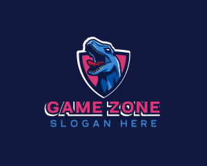 Prehistoric Dinosaur Gaming logo design