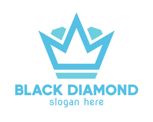 Luxury Gem Crown logo design