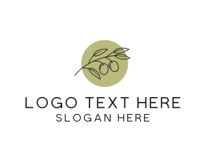 Organic - Botanical Essential Oil logo design