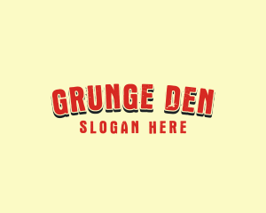 Generic Grunge Company logo design