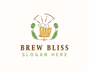 Brewery Beer Mug  logo design