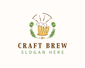 Brewery Beer Mug  logo design