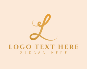 Letter L - Dainty Letter L logo design
