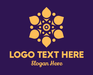 Yellow - Yellow Flower Lantern logo design