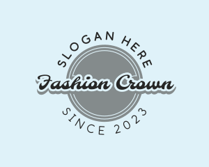 Generic Fashion Circle logo design