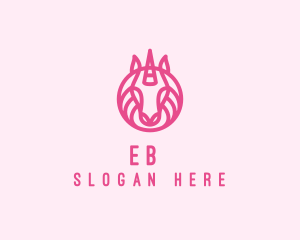 Zoo - Mythical Horse Unicorn logo design