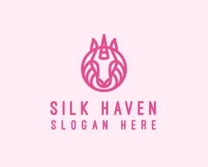 Mythical Horse Unicorn logo design