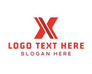 Esports - Modern Gaming Letter X logo design