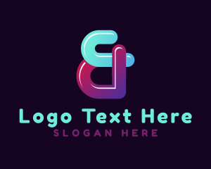 Typography - Ampersand Symbol Business logo design