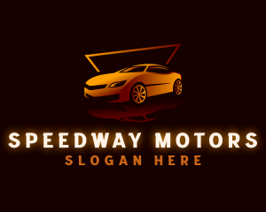 Car Motorsport Team logo design