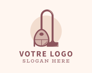 Commercial - Retro Vacuum Cleaner logo design