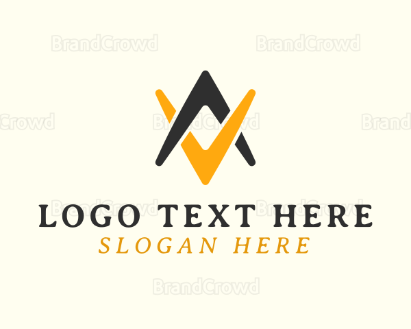 Unique Boomerang Business Letter VA Logo