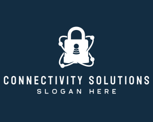 Wireless - Network Security Company logo design