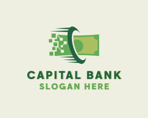 Bank - Online Payment Money Banking logo design