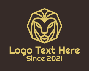Minimal - Minimal Lion Head logo design