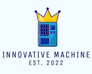 Machine - Crown Vending Machine logo design