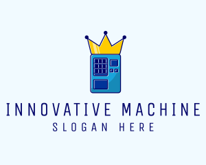 Crown Vending Machine logo design