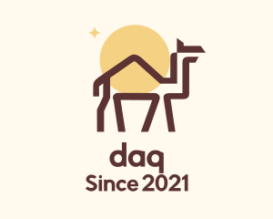Minimalist - Minimalist Desert Camel logo design