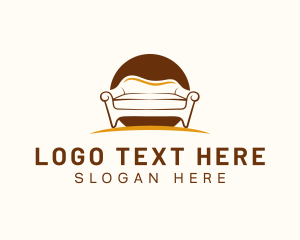 Lounge - Sofa Furniture Chair logo design