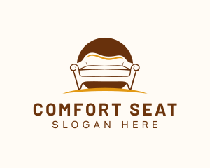 Sofa Furniture Chair logo design