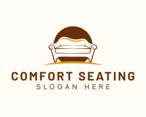 Sofa Furniture Chair logo design