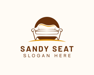 Sofa Furniture Chair logo design