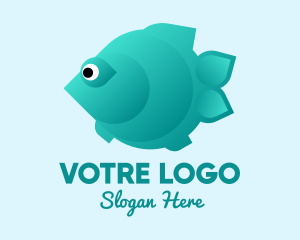 Green Pet Flatfish  Logo