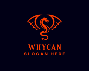 Arcade - Dragon Wings Clan logo design