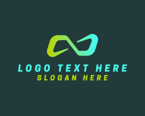 Gradient - Infinity Loop Agency logo design