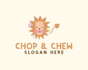 Cute - Cute Lion Musical logo design