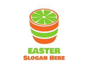 Drinking - Lime Shot Drink logo design