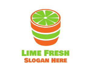 Lime - Lime Shot Drink logo design