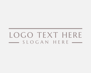 Classy - Deluxe Classy Wordmark logo design