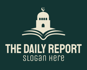 Journal - Mosque Quran Book logo design