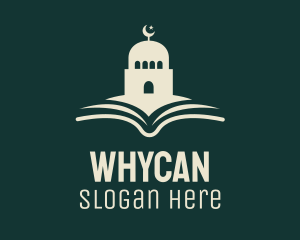 Notes - Mosque Quran Book logo design