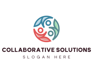 Teamwork - People Community Organization logo design