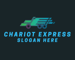 Moving Truck Express logo design