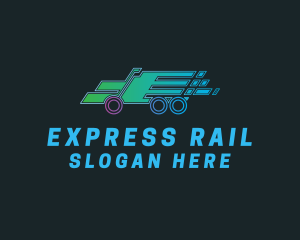 Moving Truck Express logo design
