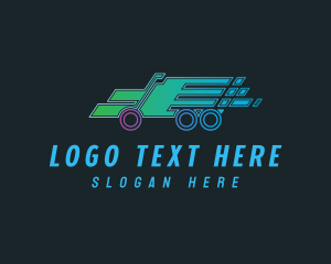 Moving Company - Fast Moving Truck logo design