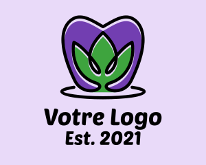 Leaf - Lotus Spa Garden logo design
