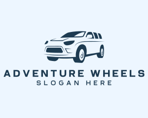 SUV Garage Vehicle logo design