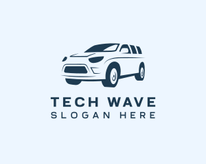 SUV Garage Vehicle logo design