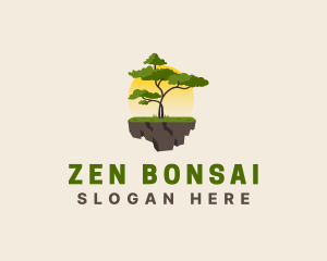 Bonsai - Tree Nature Park logo design